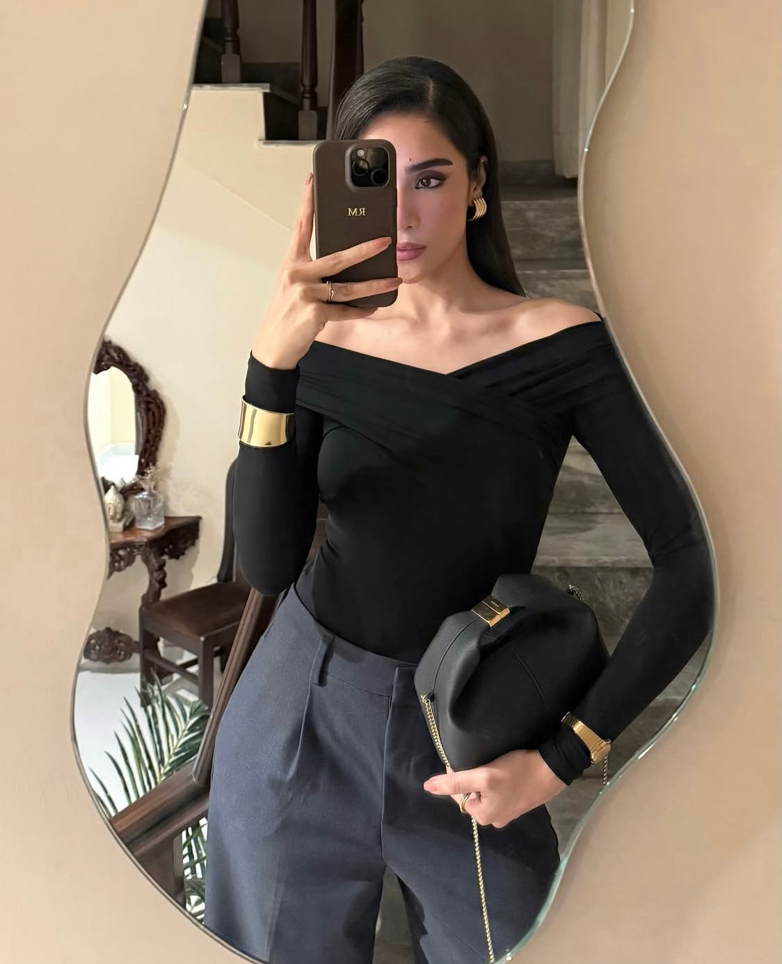 Personalised Lumea Brown Pebble Leather Case