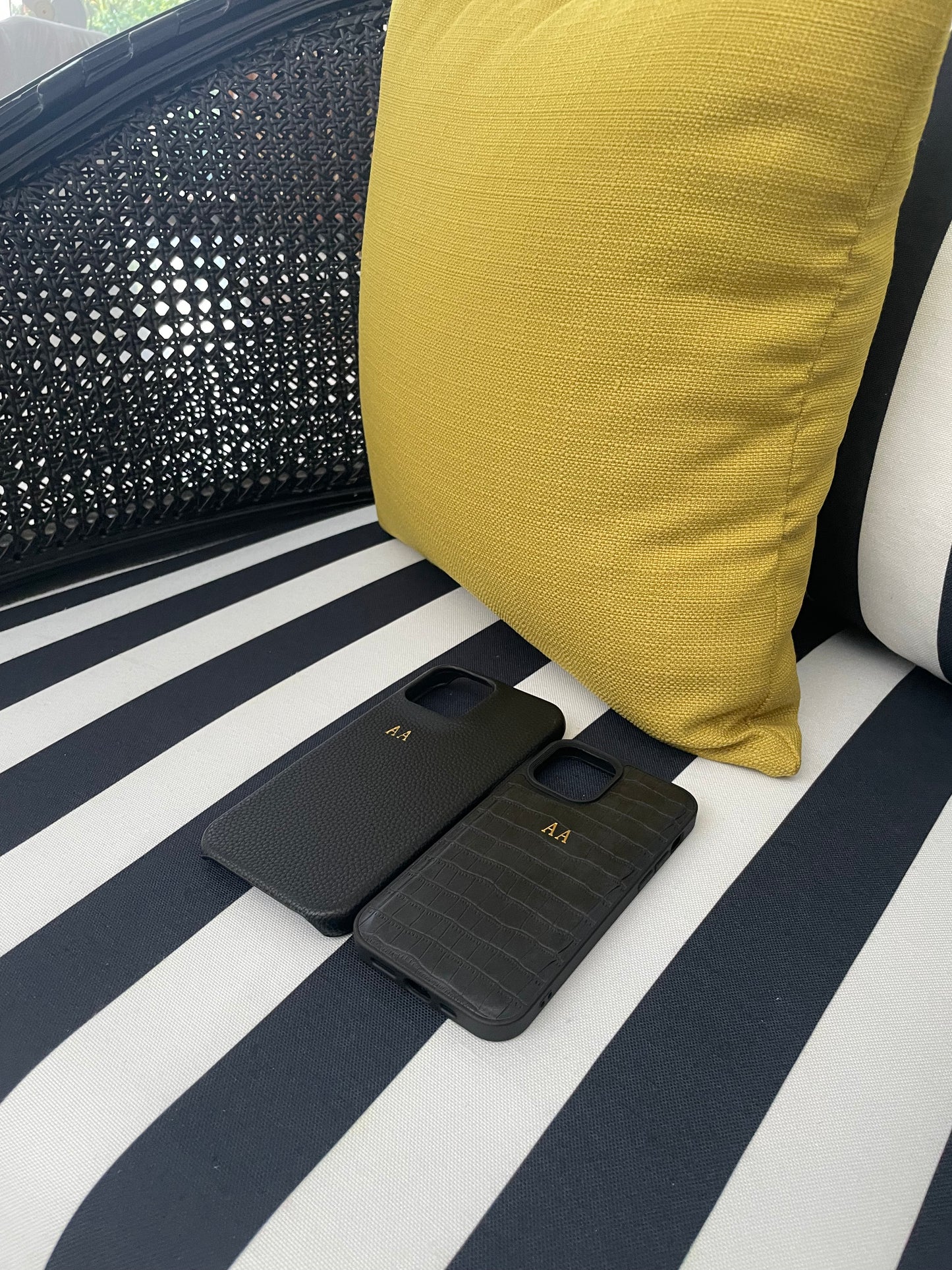 Personalised Croc Leather Case